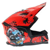 SC16 MX Zombie Helmet Orange