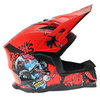 Frank Thomas SC16 Zombie Orange Motocross Helmet Right Side                                                                                                                                                                                                    