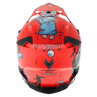 SC16 MX Zombie Helmet Orange