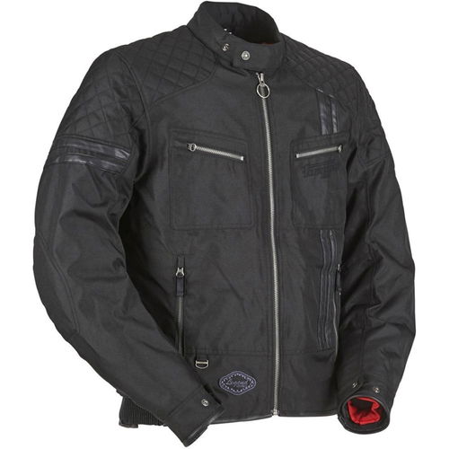 Furygan Serpico Jacket Black Mens - S