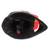 Frank Thomas SC16 Zombie Orange Motocross Helmet Inside                                                                                                                                                                                                        