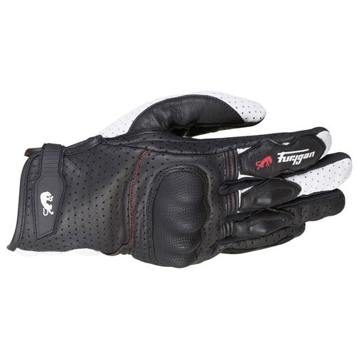 Furygan TD21 Gloves Black White Red