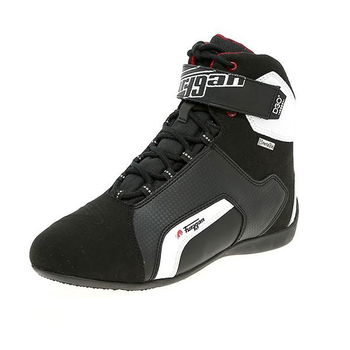Furygan Jet D30 Sympatex Boots Black White Mens - 7.5 - EU 41