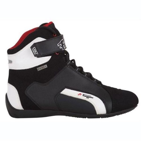 Furygan Jet D30 Sympatex Boots Black White Mens - 7.5 - EU 41