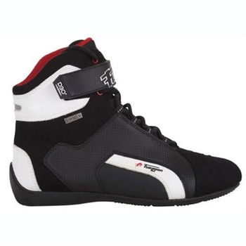 Furygan Jet D30 Sympatex Boots Black White Mens - 7.5 - EU 41