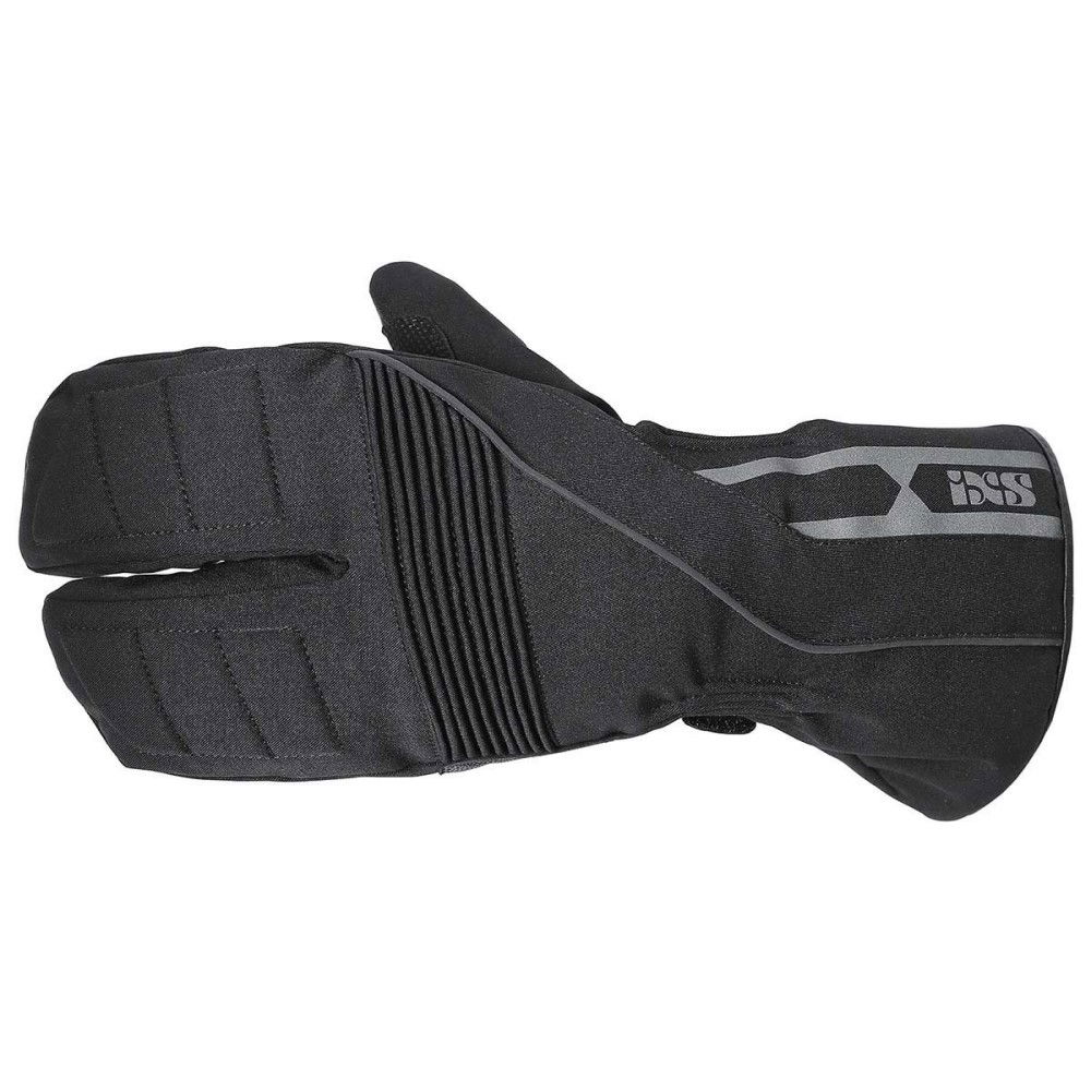 IXS 3-Finger-ST Gloves Black Mens - M