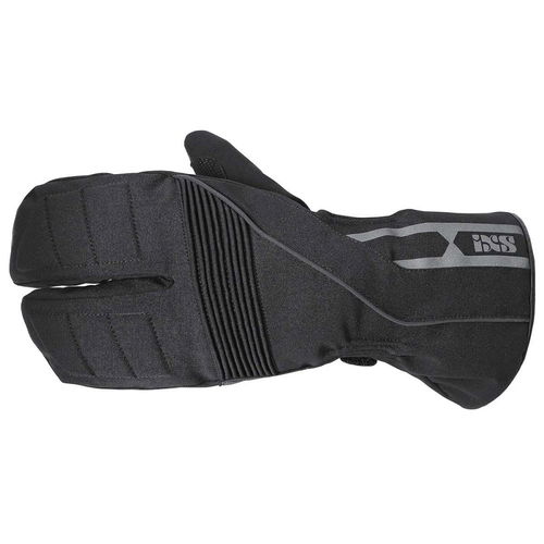 IXS 3-Finger-ST Gloves Black Mens - M