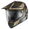 IXS HX207 Camoflage Matt Black Green Full Face Motorcycle Helmet Front Left                                                                                                                                                                                    