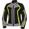 IXS Andorra-Air Jacket Black Grey Yellow Ladies - S