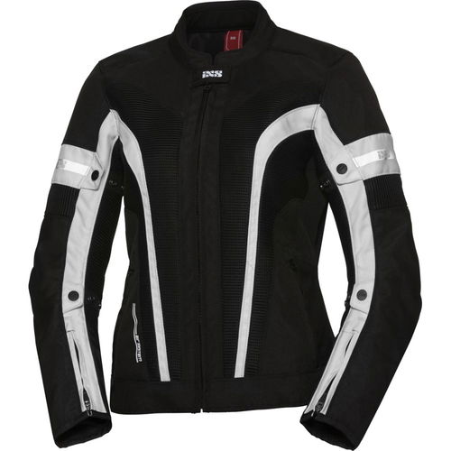 IXS Larissa Air-2 Ladies Jacket Black White Ladies - 3XL
