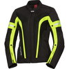 IXS Larissa Air-2 Ladies Jacket Black Yellow Ladies - S