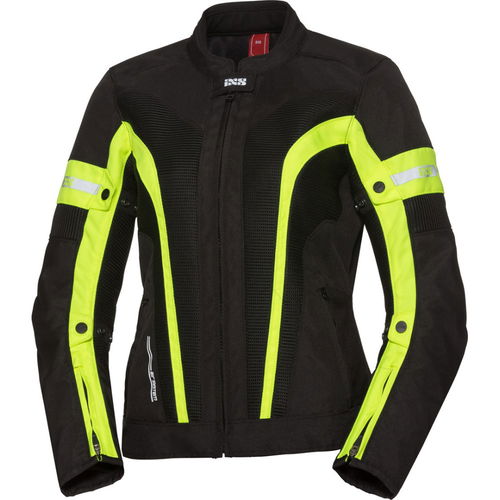 IXS Larissa Air-2 Ladies Jacket Black Yellow Ladies - S