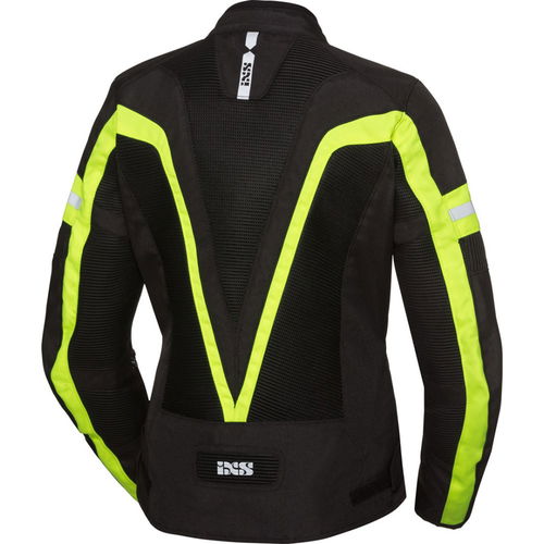 IXS Larissa Air-2 Ladies Jacket Black Yellow Ladies - S