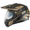 IXS HX207 Camoflage Matt Black Green Full Face Motorcycle Helmet Left Side                                                                                                                                                                                     