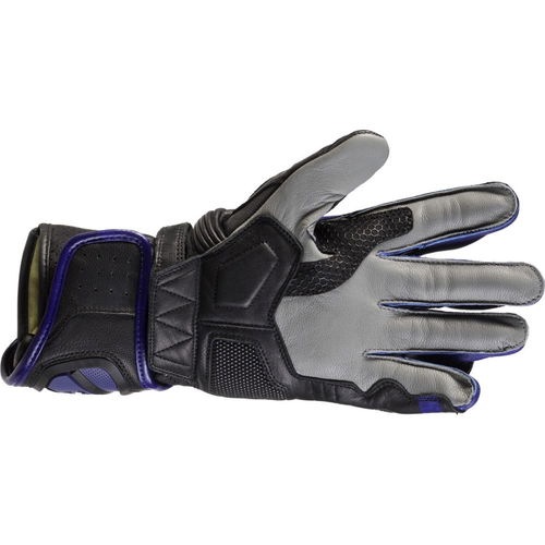 IXS RS-200 2 Gloves Black Blue Mens - S