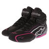 Alpinestars Stella Faster 2 Pair Ladies Waterproof Black Fuchsia Motorcycle Shoes                                                                                                                                                                              