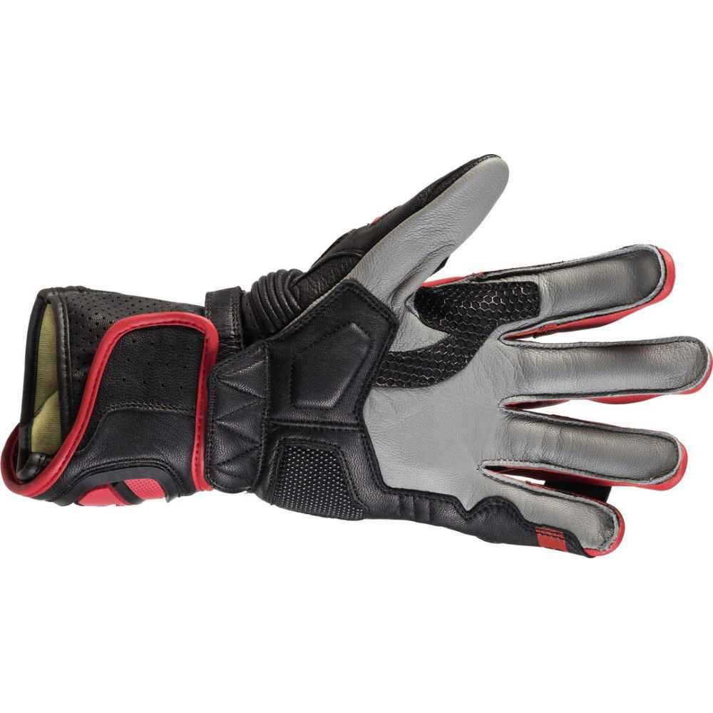 IXS RS-200 2 Gloves Black Red Mens - M