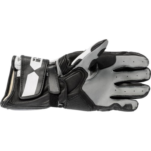 IXS RS-400 Gloves Black White Mens - 2XL
