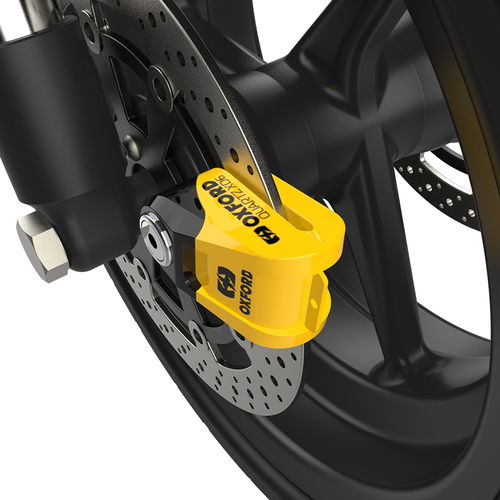 Oxford Products Quartz XD6 Disc Lock Yellow Black Yellow Black