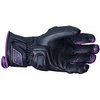 Five RFX4 Womens Adult Gloves Black Purple Ladies - M