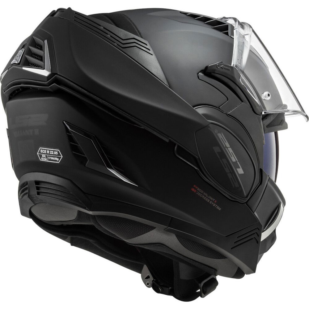 LS2 FF900 Valiant II Noir Helmet Matt Black XS (53-54 cm)