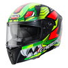 Caberg Avalon Giga Helmet Matt Black Yellow Red Fluo M (57-58 cm)