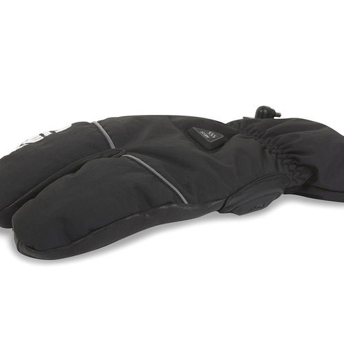 Keis G301 Heated 3-Finger Gloves Black Mens - S