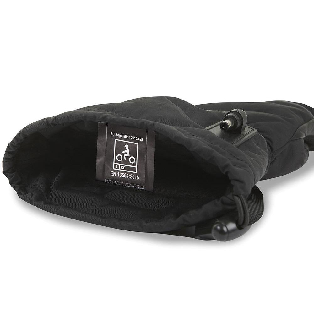 Keis G301 Heated 3-Finger Gloves Black Mens - S