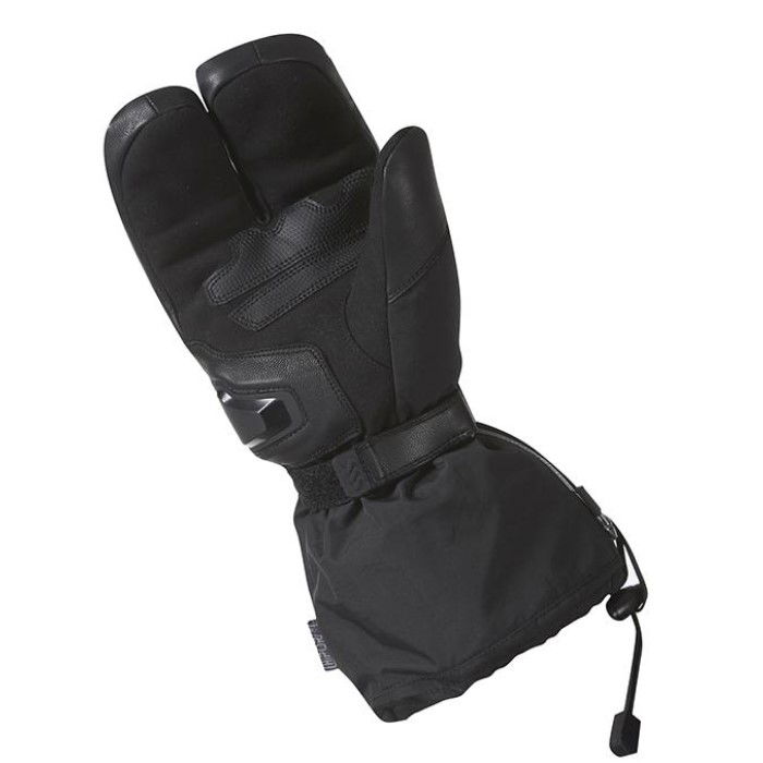 Keis G301 Heated 3-Finger Gloves Black Mens - S