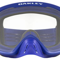 O Frame 2 Pro MX Goggles Moto Blue Clear Lens