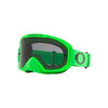 Oakley O Frame 2 Pro MX Goggle Moto Green Dark Grey Lens Green