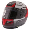 HJC Rpha 11 Quintain Red Full Face Motorcycle Helmet Front Left                                                                                                                                                                                                