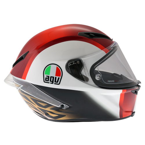 AGV Corsa-R Sic58 Full Face Motorcycle Helmet Right Side                                                                                                                                                                                                       
