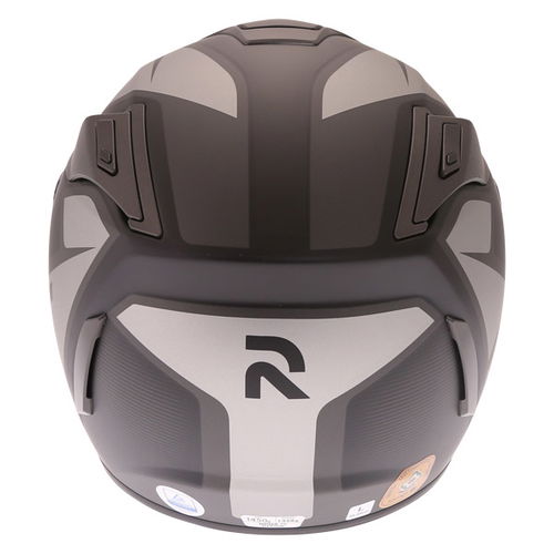 HJC Rpha 70 Pinot Black Grey Full Face Motorcycle Helmet Back                                                                                                                                                                                                  
