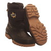 Vass Fleece Lined Boots Velcro Stra Black Green Mens - 8