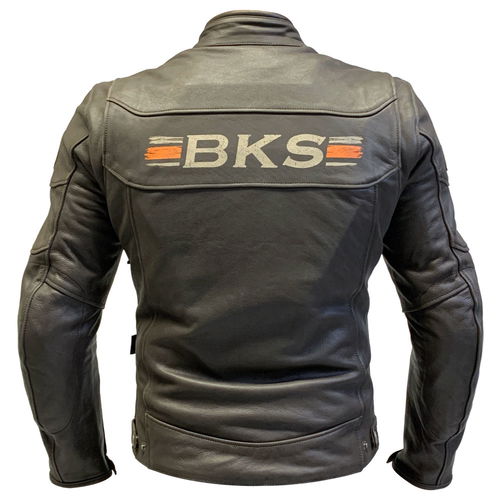 BKS Fury II Jacket Brown Orange Mens - 40