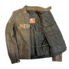 BKS Fury II Jacket Brown Orange Mens - 40