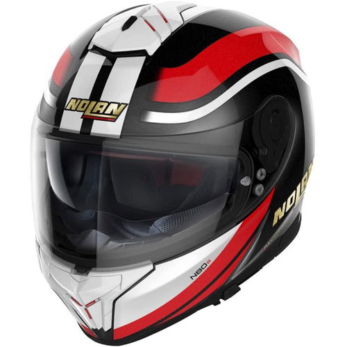 Nolan N80-8 50th Anniversary Helmet Black White Red 026 2XS (54 cm)
