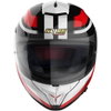 Nolan N80-8 50th Anniversary Helmet Black White Red 026 2XS (54 cm)