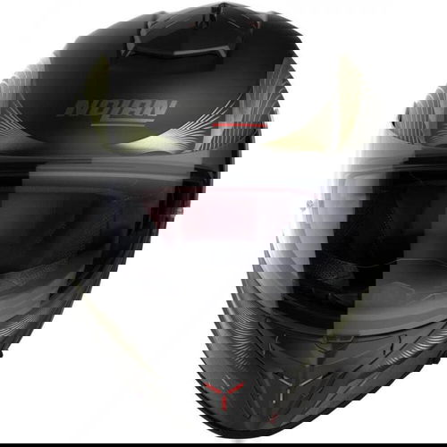 Nolan N80-8 Powerglide Helmet Flat Black Gold 046 2XS (54 cm)