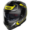 N80-8 Ally Helmet Flat Black Yellow 040