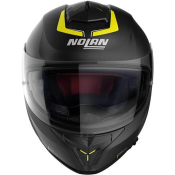 Nolan N80-8 Staple Helmet Flat Black Yellow 055 2XS (54 cm)