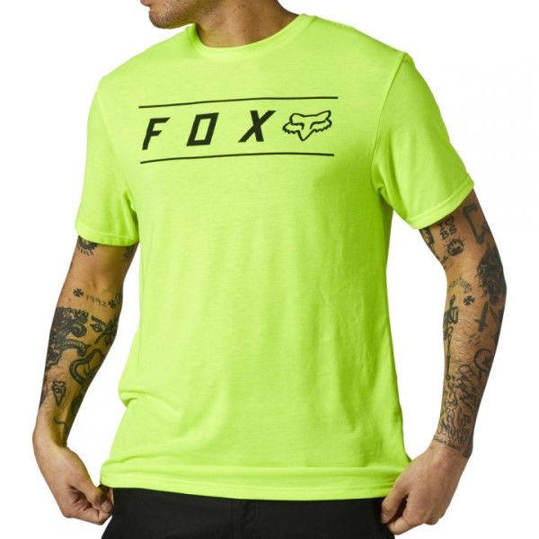 Fox Pinnacle SS Tech Tee Flo Yellow No Size