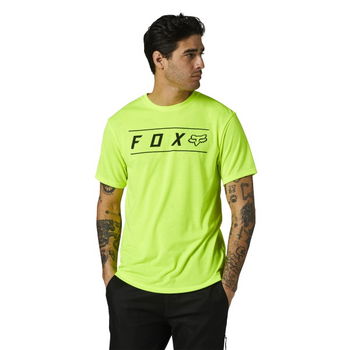 Fox Pinnacle SS Tech Tee Flo Yellow No Size