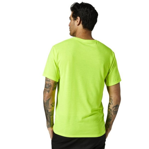 Fox Pinnacle SS Tech Tee Flo Yellow No Size