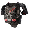 Alpinestars A-6 Chest Protector Black Anthracite Red Mens - M/L