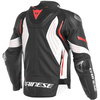 Dainese Super Speed 3 Jacket Black White Fluo Red Mens - 46