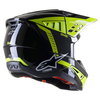 Alpinestars S-M5 Beam Helmet Black Anthracite Yellow Flo No Size