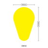 Oxford Products Insert Protectors L2 Dynamic Knee No Size