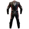 Frank Thomas Dynamic 1pc Suit Black Red Mens - 40